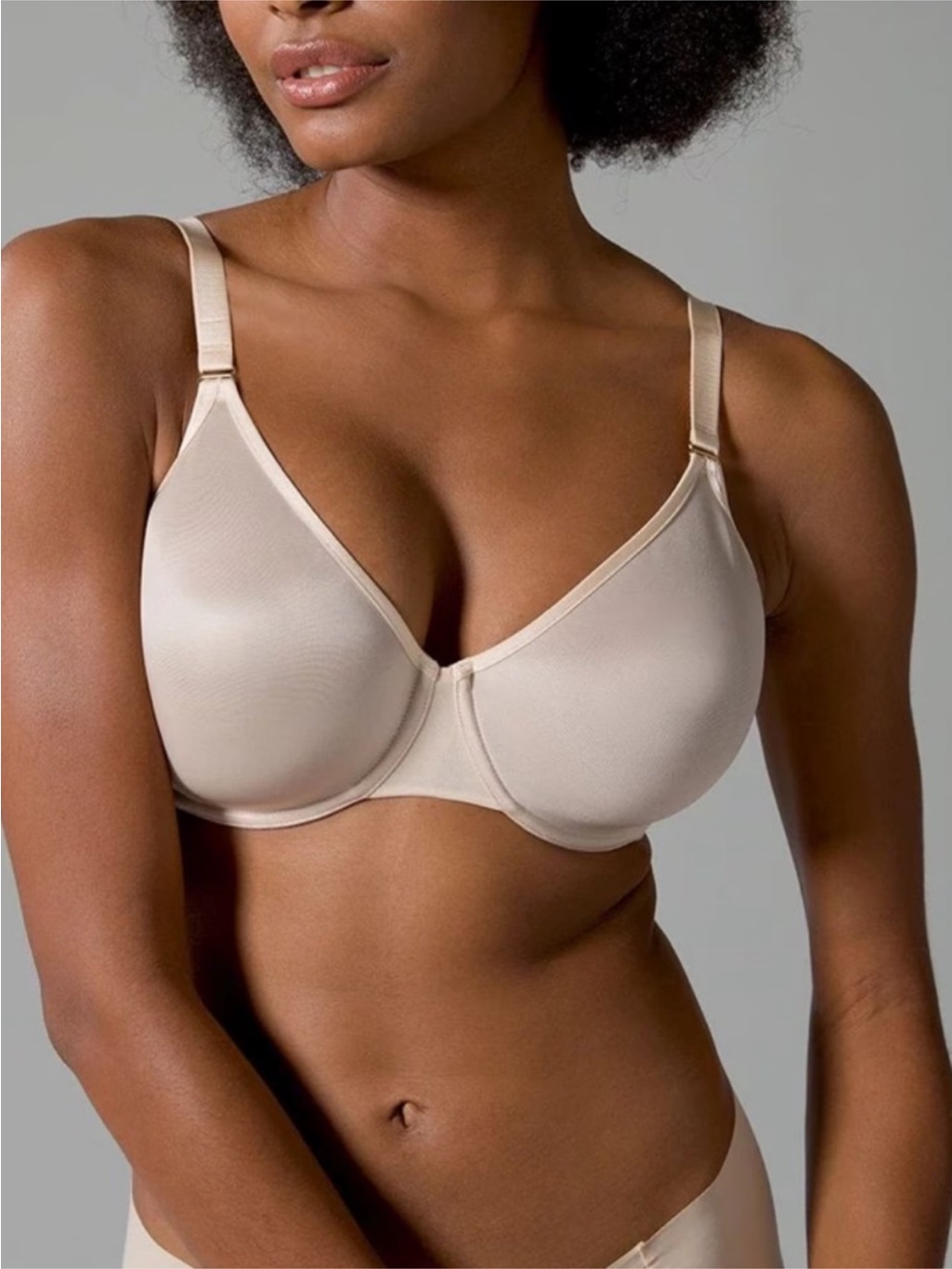 Soma Bra New With Tags Unbelievable Minimizer Bra In Pale Sand Size 38c